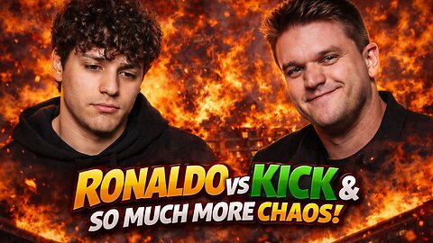 RONALDO VS KICK & SO MUCH MORE CHAOS! #stableronaldo #ronaldo #fazeclan #viewbot