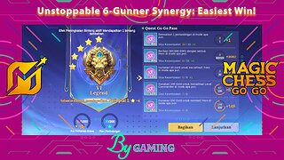 Unstoppable 6-Gunner Synergy: Easiest Magic Chess Win!