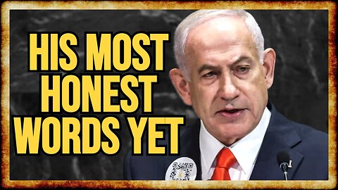 Netanyahu ACTUALLY TELLS TRUTH About Israeli Public's Plans For Gaza 