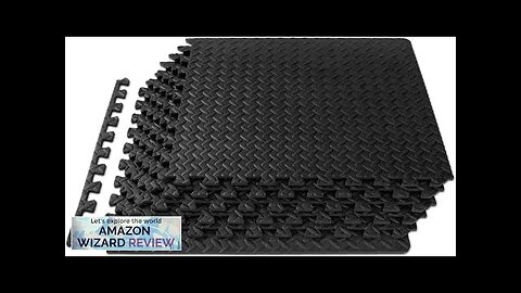 ProsourceFit Puzzle Exercise Mat ½ in EVA Interlocking Foam Floor Tiles Review