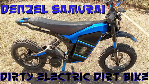 DENZEL SAMURAI 72V eBIKE : MALE KAREN GLARING DO YOU SEE? A REAL CRAFTY GIZMO : NOT A SOLAR E-CLIPSE