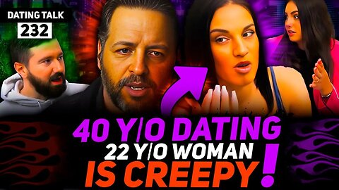 Andrew DISMANTLES Jealous 40 Y/O Feminist that TRIES to SHAME Men for DATING Younger Women