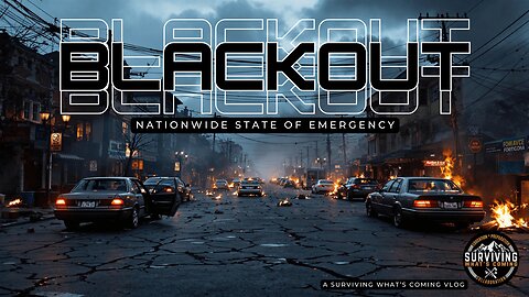 🔥 BLACKOUT: NATIONWIDE STATE OF EMERGENCY – ARE YOU READY? ⚠️💡