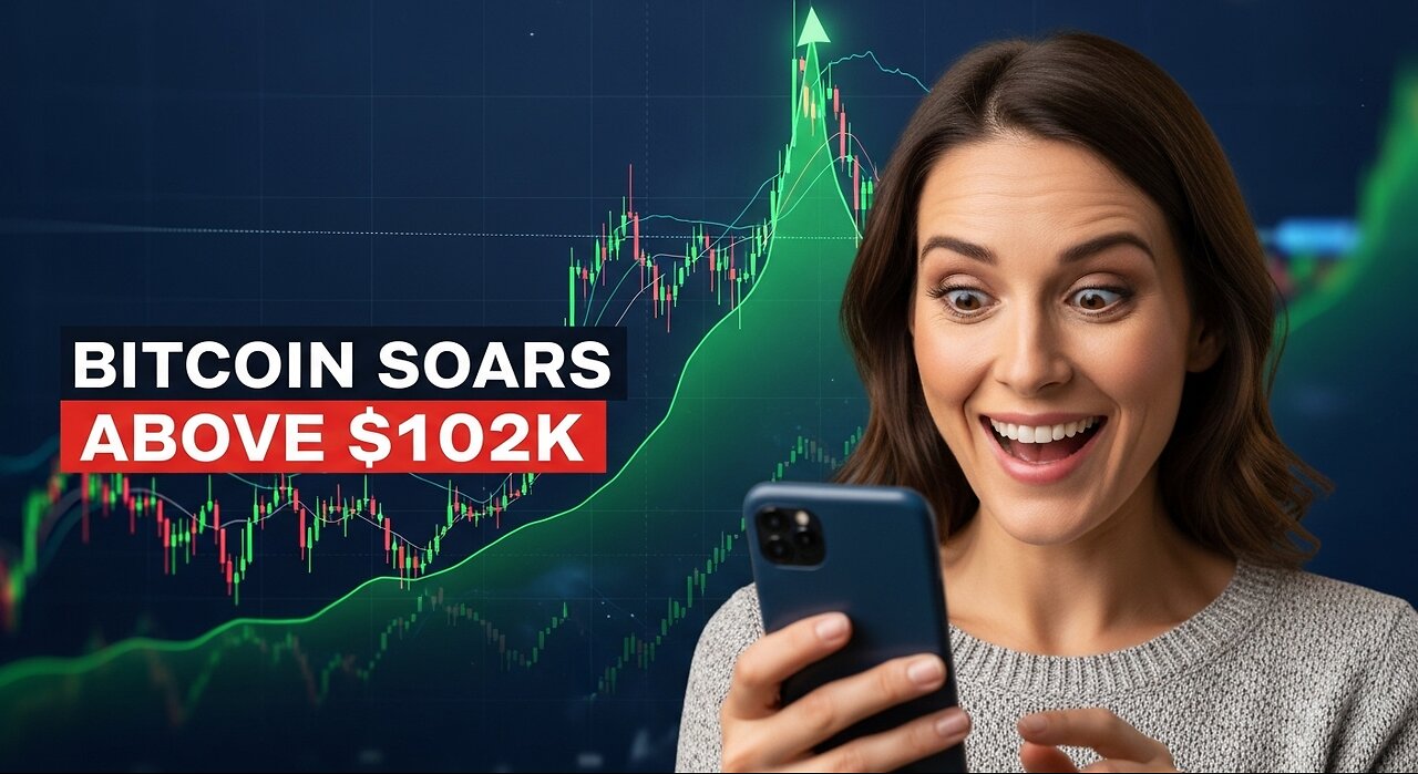 Stunning BTC Price Surge: Bitcoin Soars Above $102,000