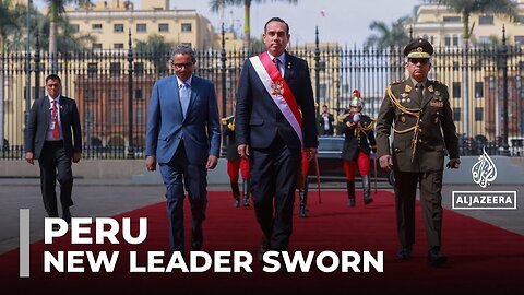Peru's president ousted: Congress president Jose Jeri sworn in