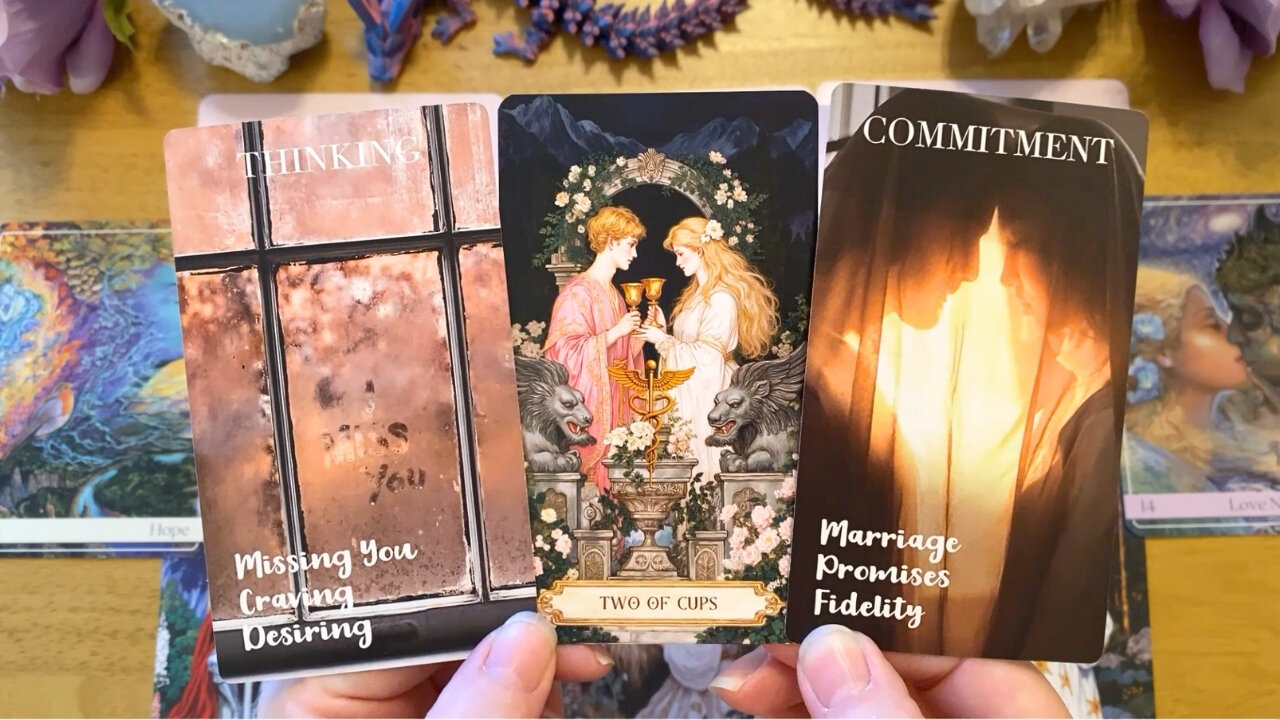 THIS PERSON THINKS ABOUT YOU DAILY! 🥰 AND THEY WANT TO MAKE A LONG TERM COMMITMENT! 💍