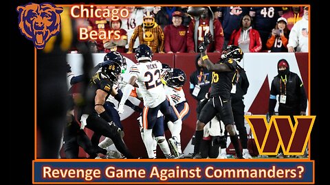 Revenge Game In the Making? l Bears Week 6 Pre Game vs Commanders l Da Bears With Dark
