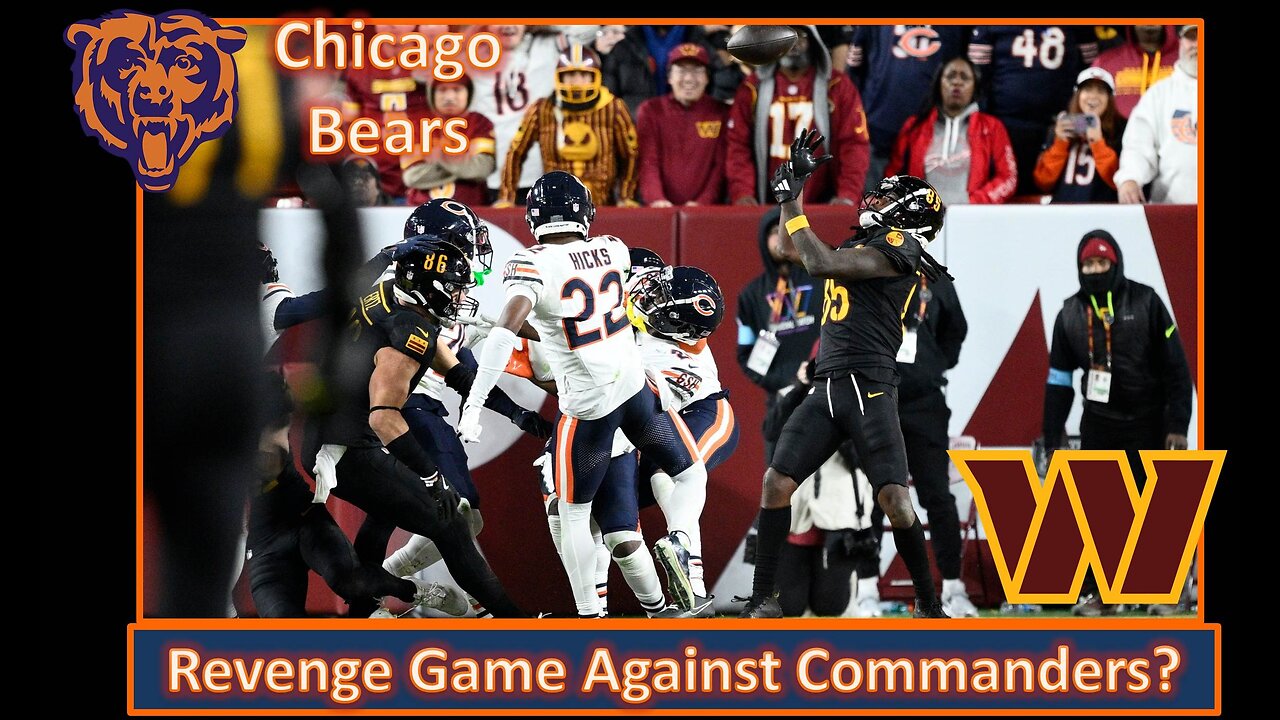 Revenge Game In the Making? l Bears Week 6 Pre Game vs Commanders l Da Bears With Dark