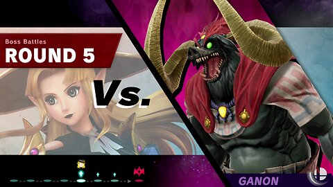 Zelda (Be Witching) vs SSBU Boss Battles 9.9 Difficulty Quickie -By Hanxulz