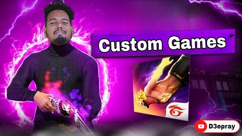 🔴 D3epray Free Fire Live | Custom Rooms + Guild Test + Clips Hunt | Join Fast! 🔥