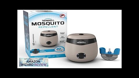 Thermacell Patio Shield Mosquito Repellent E-Series Rechargeable Repeller; 20’ Mosquito Review