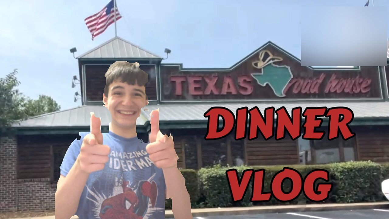 Texas Roadhouse Dinner VLOG + Checking out cool stuff in my room!!
