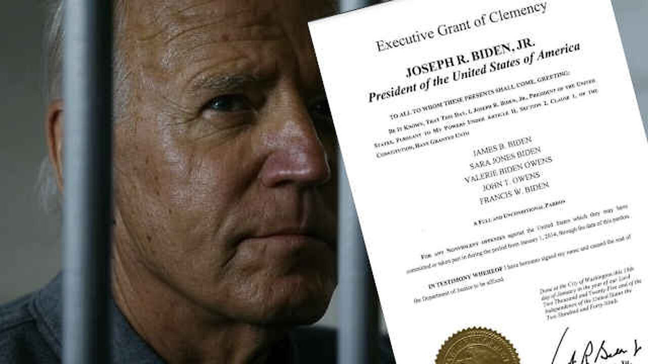 Joe Biden Gives Blanket Pardons to His Entire Family