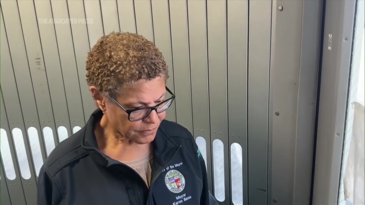 LA Mayor Karen Bass returns from her trip to Ghana & stays silent when asked to respond to criticism over handling of wildfires