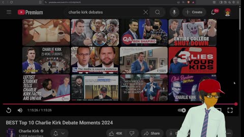 Watching and remembering Charlie Kirk
