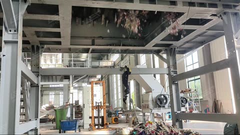 Bag Breaker in Action - Perfect for Waste Sorting Plants!