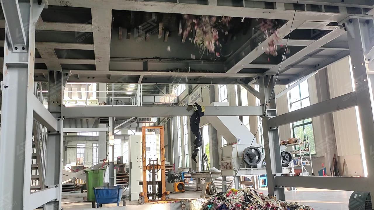 Bag Breaker in Action - Perfect for Waste Sorting Plants!