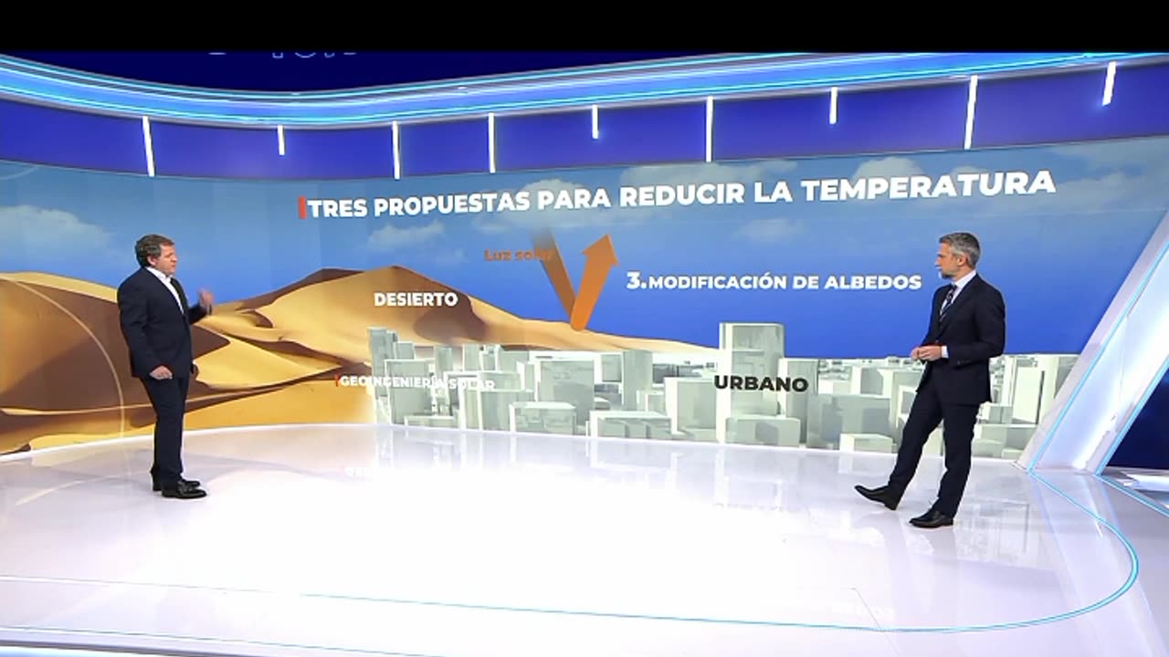 Mario Picazo expone de nuevo en tv la ingeniería del clima