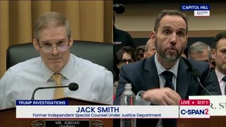 Rep. Jim Jordan Presses Jack Smith On The Costs Of His Investigations