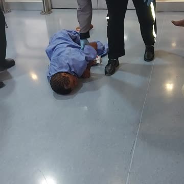 The two security guards, who dragged a patient out of the Karl Bremer Hospital have been suspended