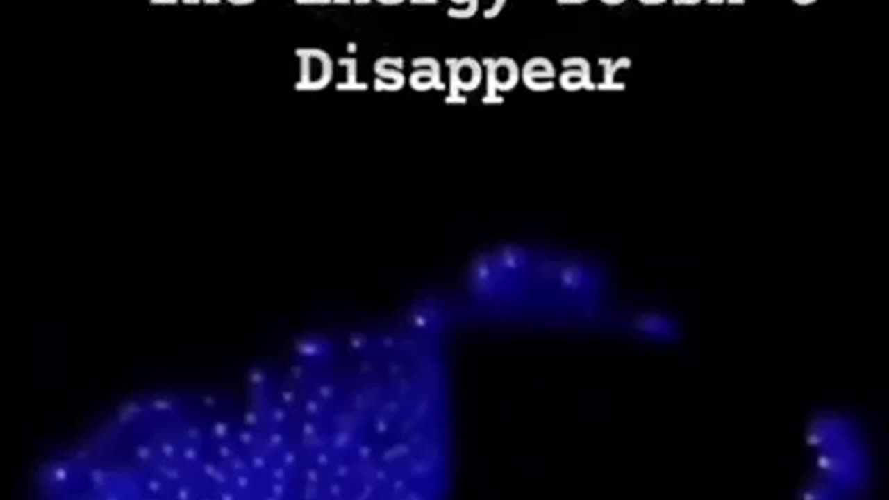 Energy is forever, it is infinite.