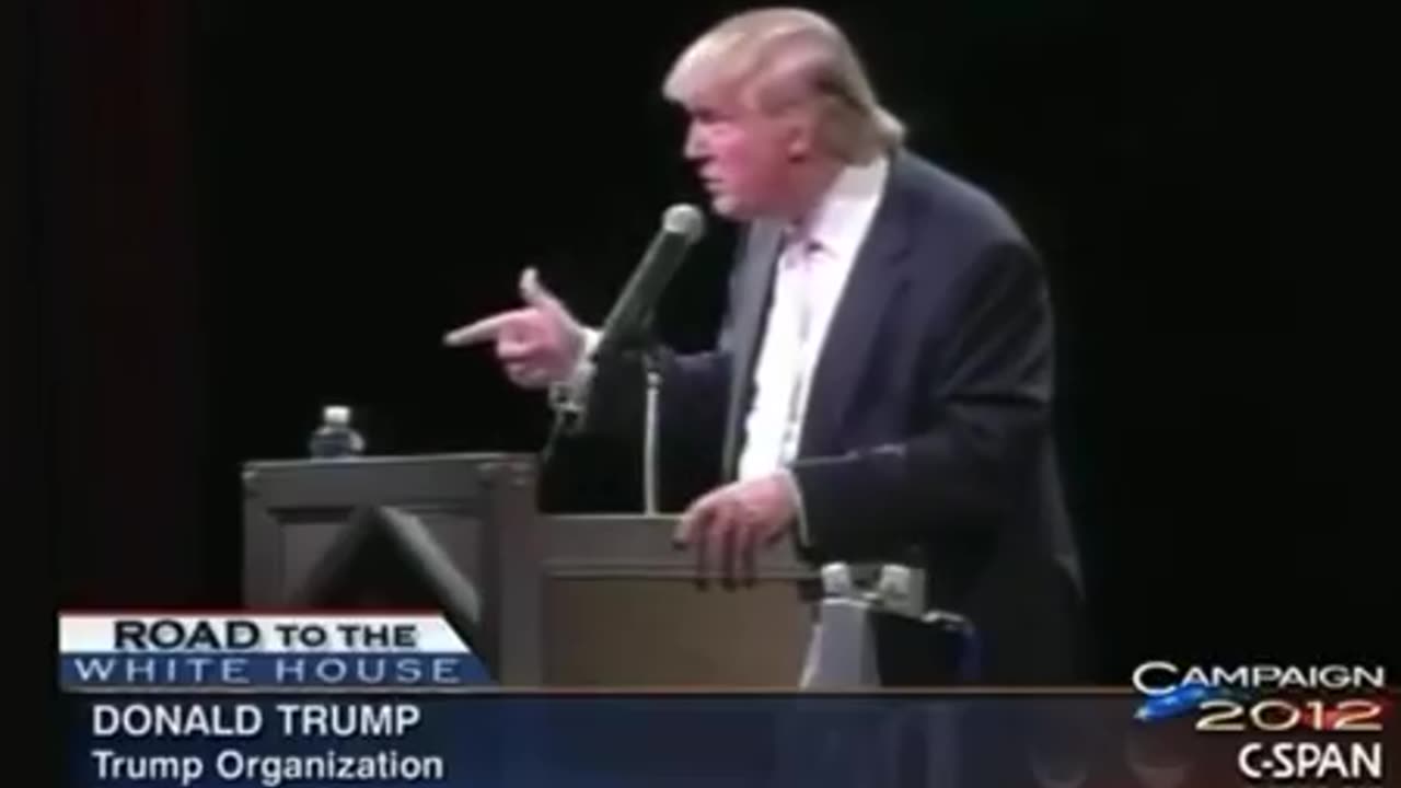 13 years ago, Trump told us exactly how he'd use tariffs