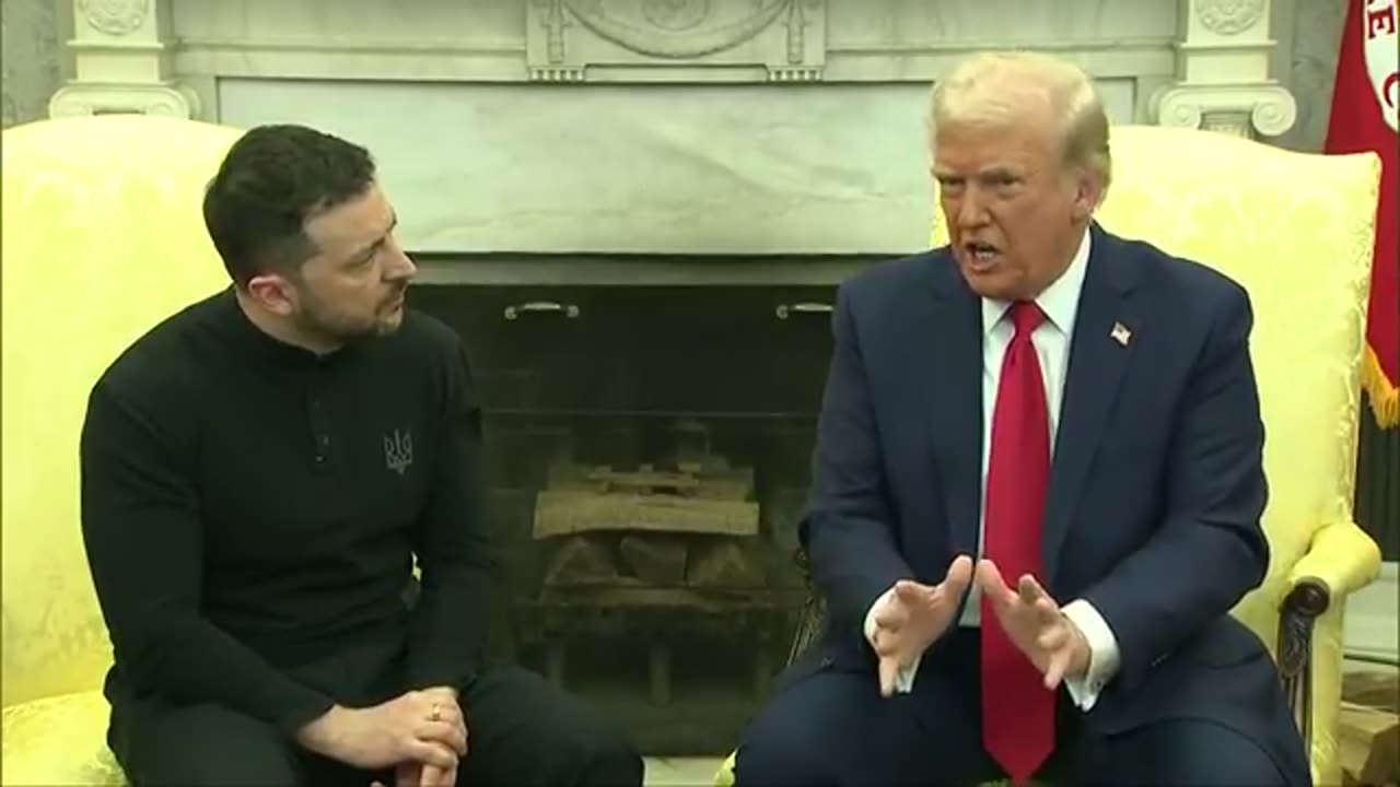 ZELENSKY , TRUMP AND VANCE