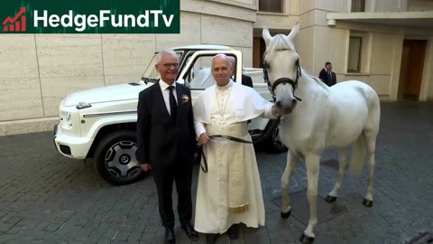 Horse lover Pope Leo receives purebred Arabian from Polish donor
