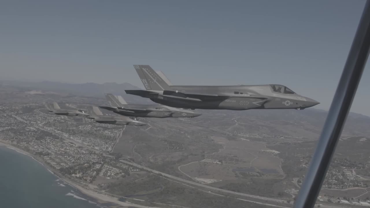 250th Amphibious Demo Show of Force Formation