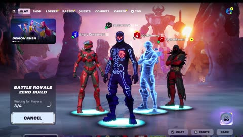 Playing some Fortnite with friends @AXCEPTED