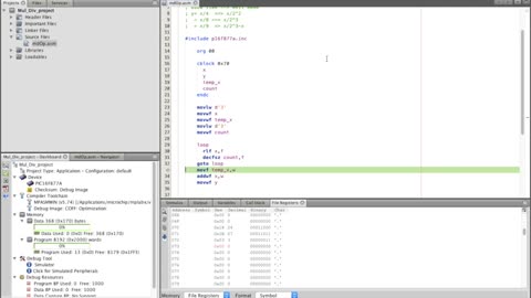 Tutorial (10): Using Arithmetic Multiplcation in PIC Microcontrollers