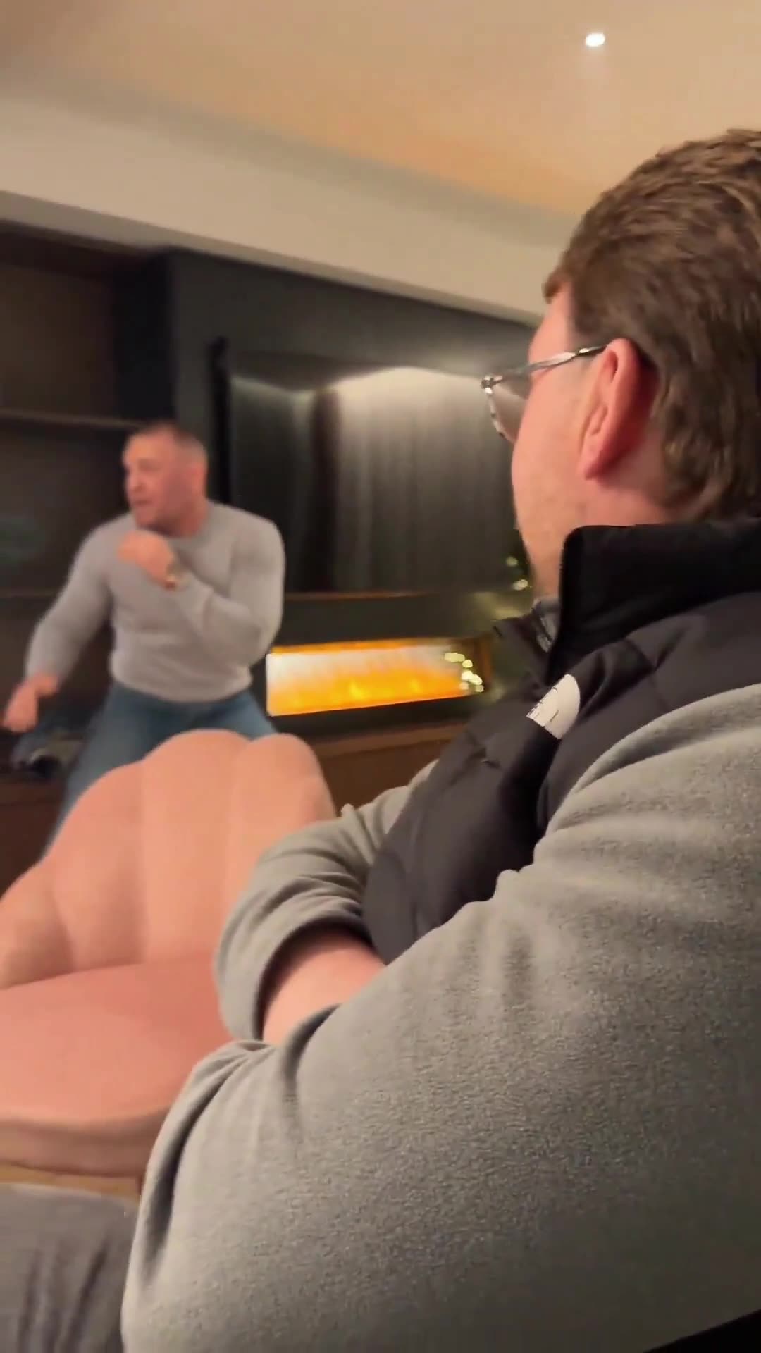 Conor McGregor Giving Boxing Lessons to Mike Tyson