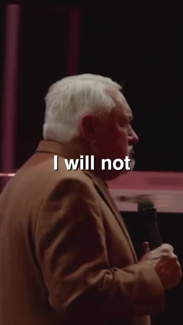 I WILL NOT BACK DOWN!