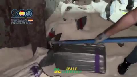 Spain seized a ship transporting 10 tons of cocaine from Brazil to Europe.