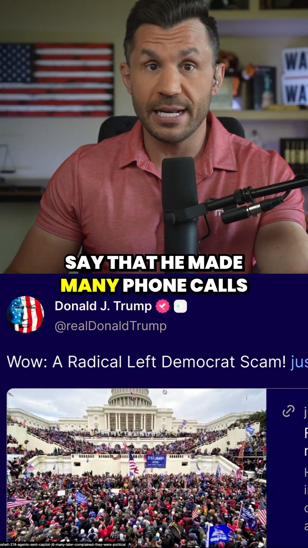 FBI FLOODED Capitol With Secret Agents in J6