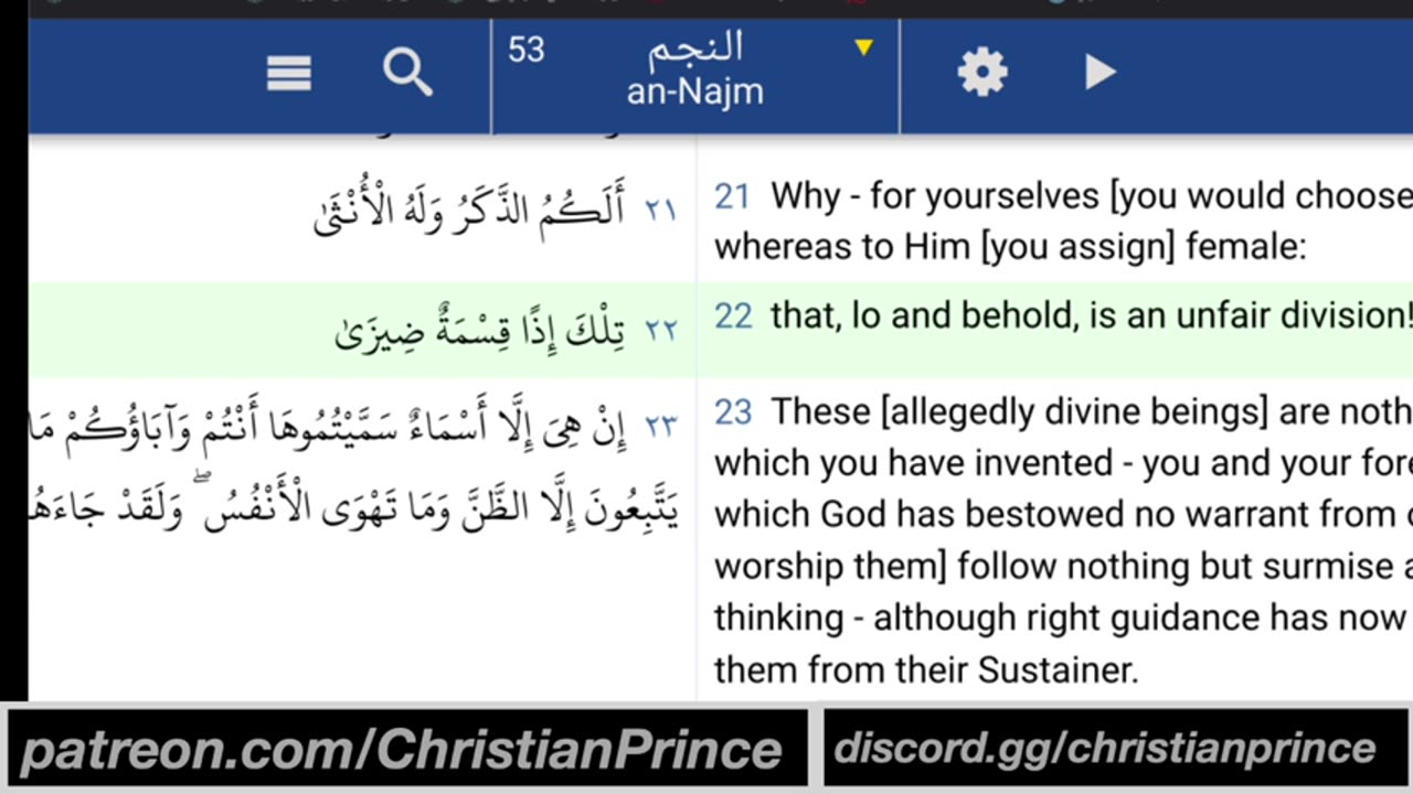 Christian prince I am learning something new from you