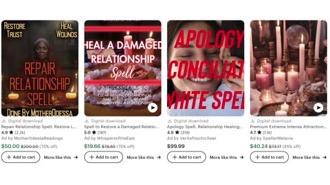 The strange world of Etsy witches