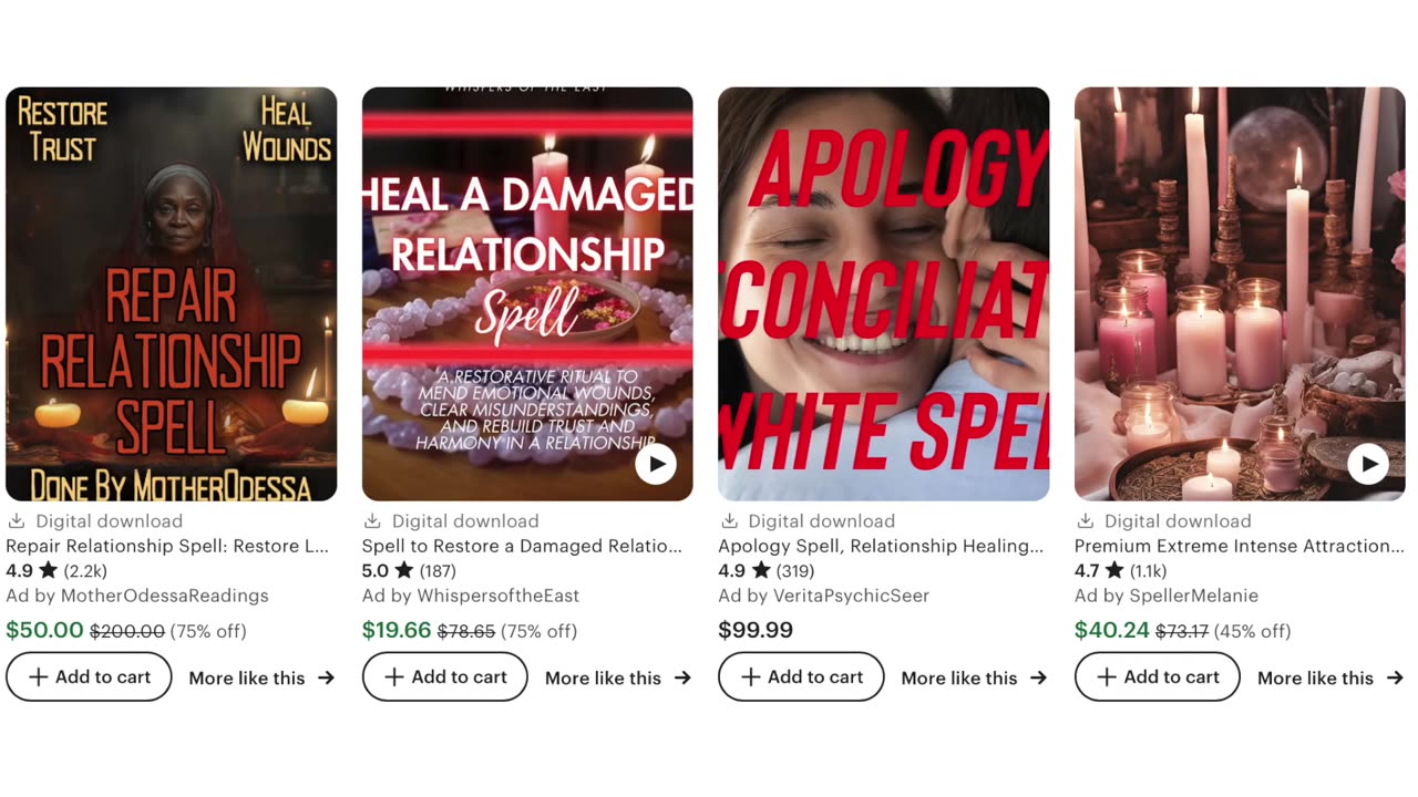 The strange world of Etsy witches