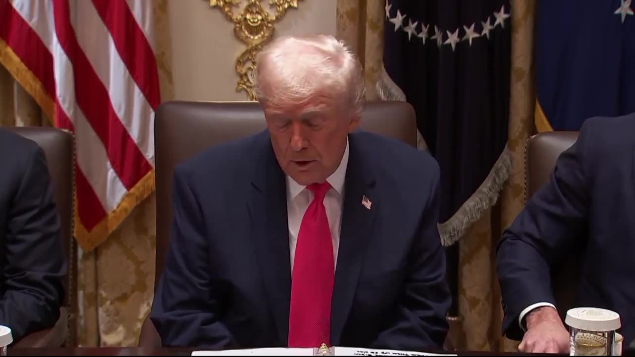 Trump on his Administrations work to slash drug prices: "We’re paying the lowest price