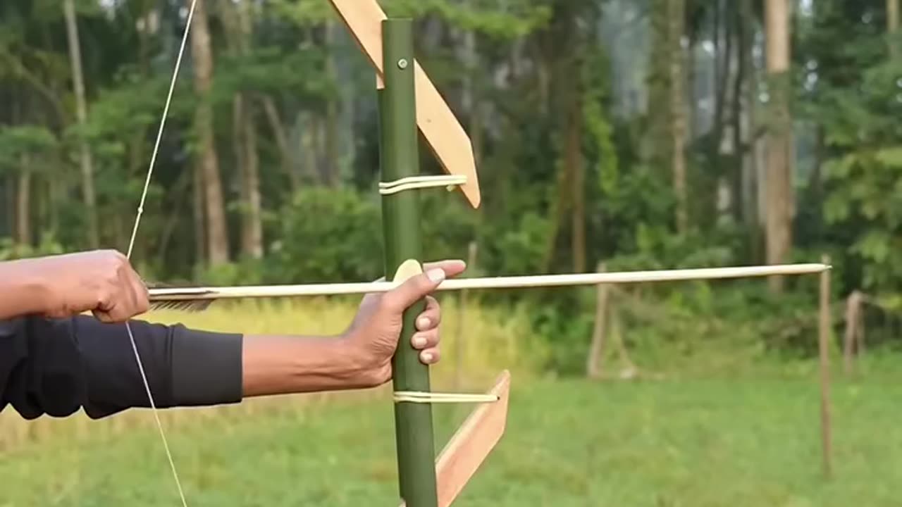 Amazing video Bamboo Slingshots