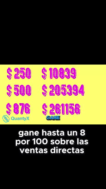 ¡Gana a lo Grande con QuantyX!