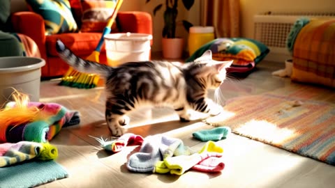 CUTENESS OVERLOAD! This Playful Kitten Will Melt Your Heart 😍🐾