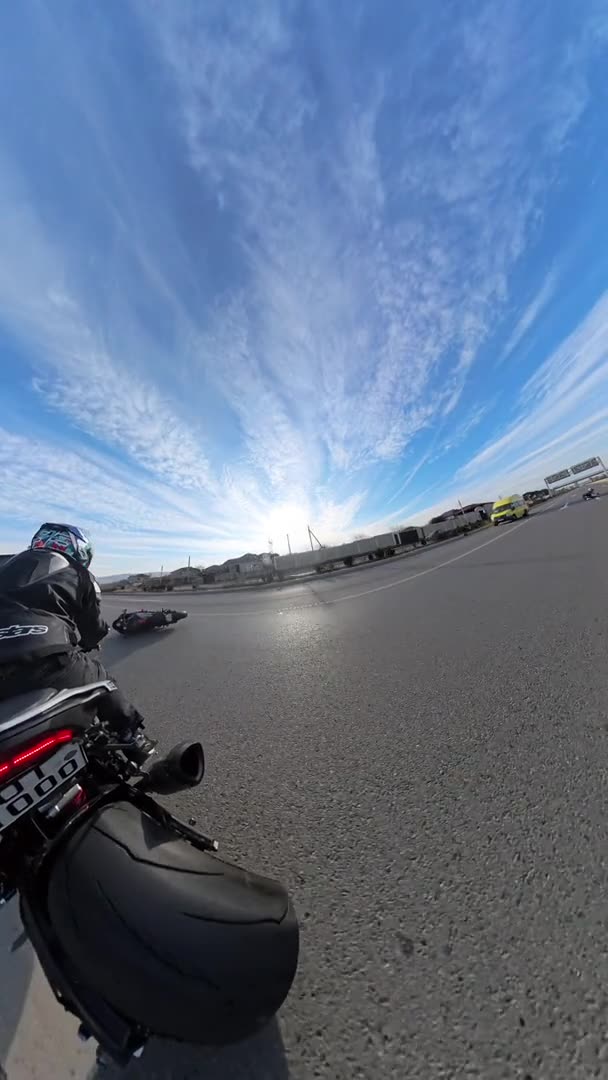Motorcycle Without Rider Commercial Motorcycle Keeps Going Without Rider