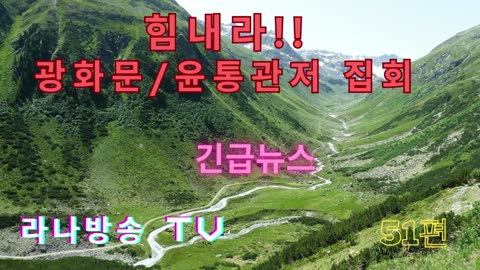 힘내라!! 광화문/윤통관저 집회 51편/ 2025년 1월 12일