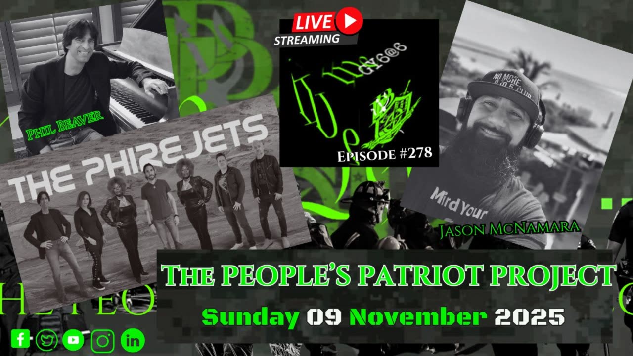 THE PEOPLE'S PATRIOT PROJECT- WE GOT YOUR 6 @ 6:00 Episode #278