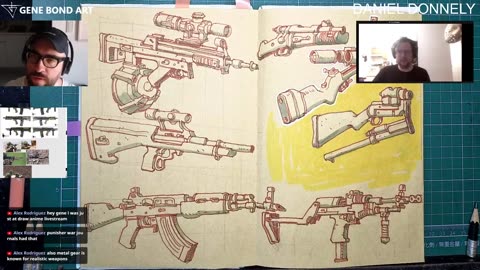 How to draw GUNS