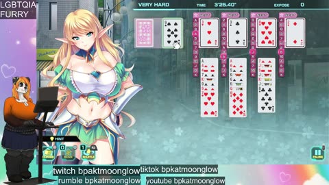 lets play pretty girls four kings solitaire episode (3)