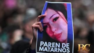 Thousands march for women murdered on livestream