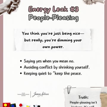 Not all energy loss comes from “bad vibes” or toxic people #energyhealing #energywork