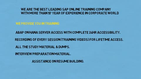 Master SAP ABAP on HANA Training – Build, Code & Deploy Smarter